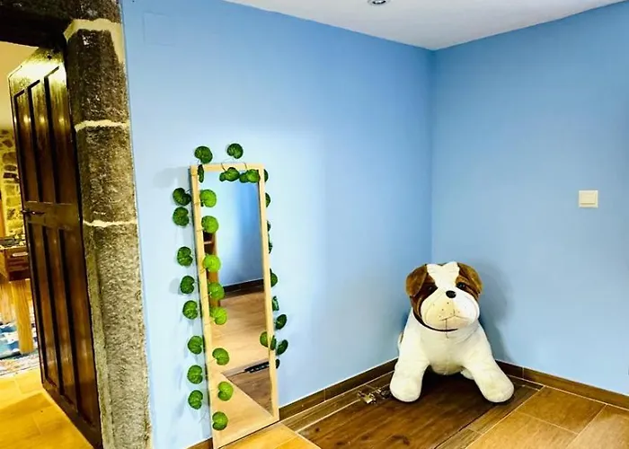 Casa A Voada - Rural Con Piscina Privada, Barbacoa Y Juegos Dom wakacyjny Muiños