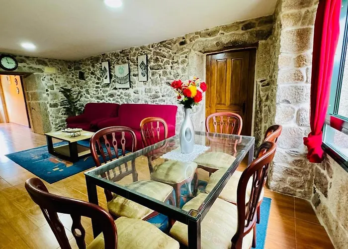 Casa A Voada - Rural Con Piscina Privada, Barbacoa Y Juegos Dom wakacyjny Muiños