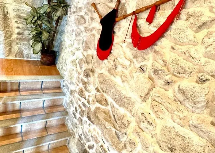 Casa A Voada - Rural Con Piscina Privada, Barbacoa Y Juegos