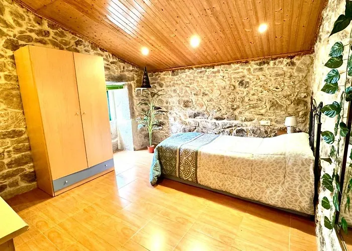 Casa A Voada - Rural Con Piscina Privada, Barbacoa Y Juegos Tatil Evi *