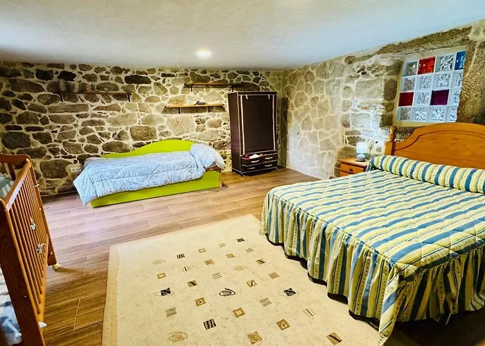 Dom wakacyjny Casa A Voada - Rural Con Piscina Privada, Barbacoa Y Juegos *