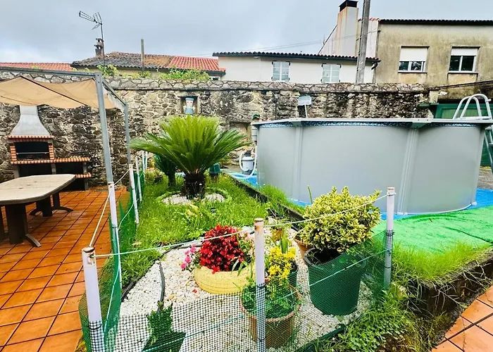 Casa A Voada - Rural Con Piscina Privada, Barbacoa Y Juegos Tatil Evi *