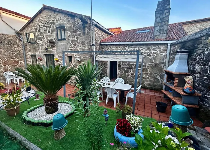 Casa A Voada - Rural Con Piscina Privada, Barbacoa Y Juegos Tatil Evi
