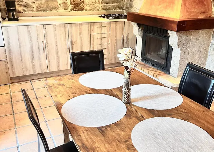 Dom wakacyjny Casa A Voada - Rural Con Piscina Privada, Barbacoa Y Juegos